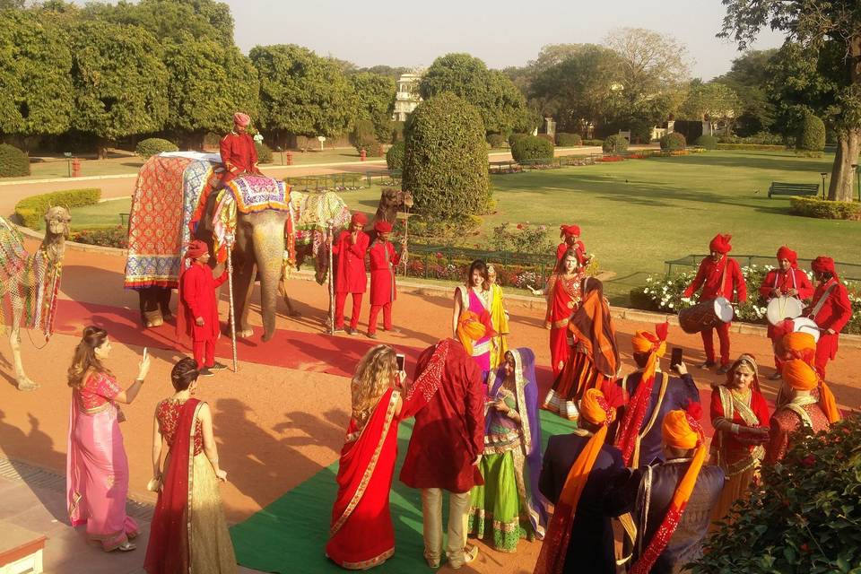 Rajasthani wedding Procession