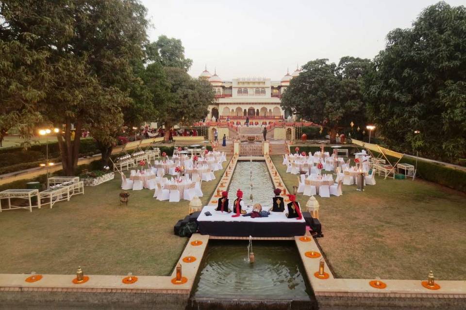 Sunken Lawn @ Rambagh