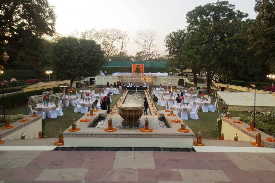 Sunken Lawn @ Rambagh