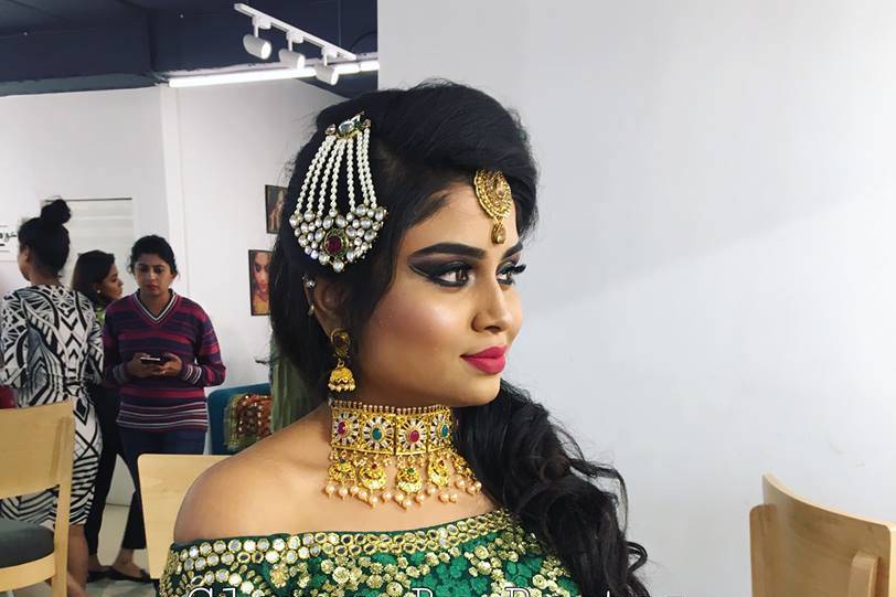 Bridal makeup