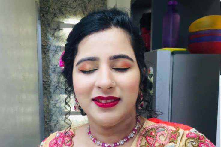 Bridal makeup