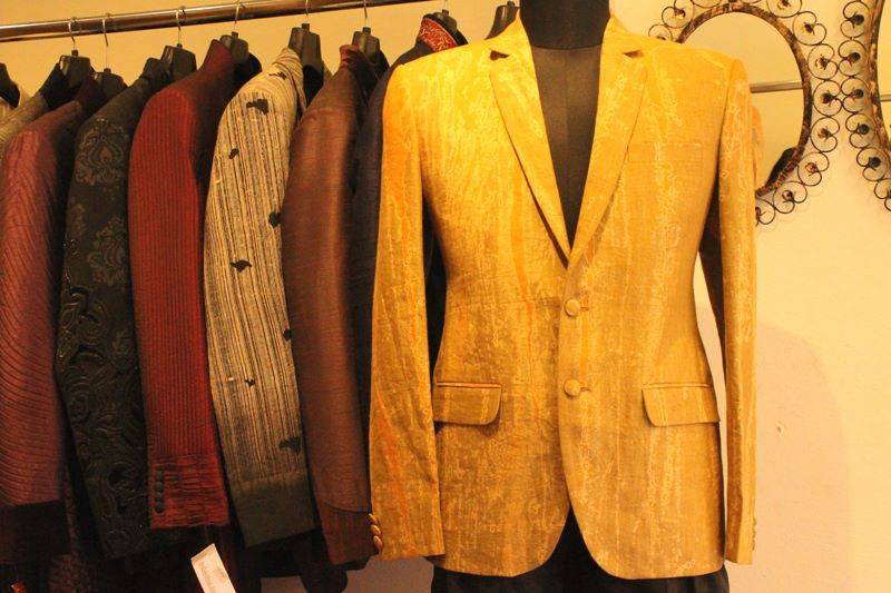 Yellow Tweed Blazer – LepaBoutique