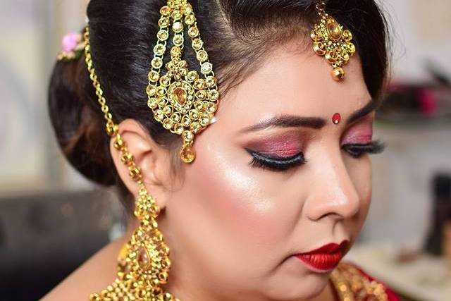 Bridal makeup