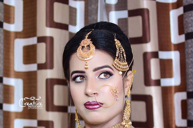 Bridal makeup