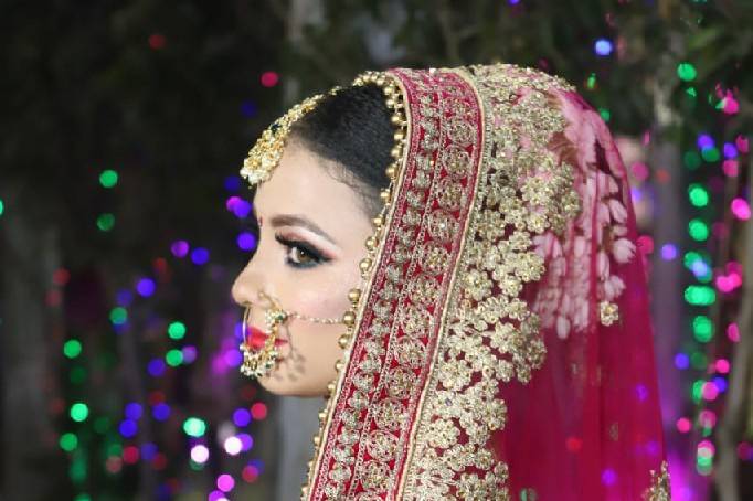 Bridal makeup