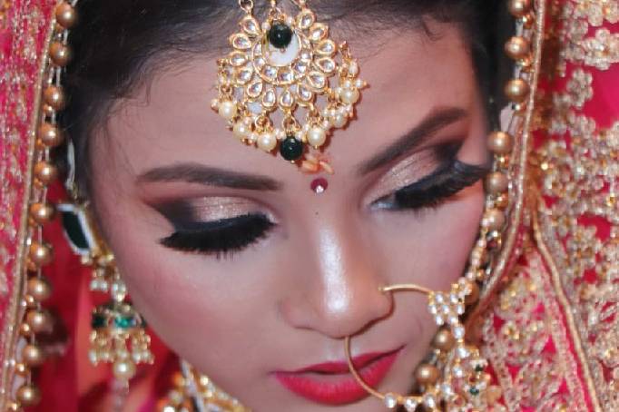 Bridal makeup