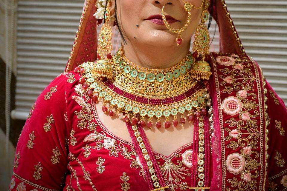 Bridal makeup