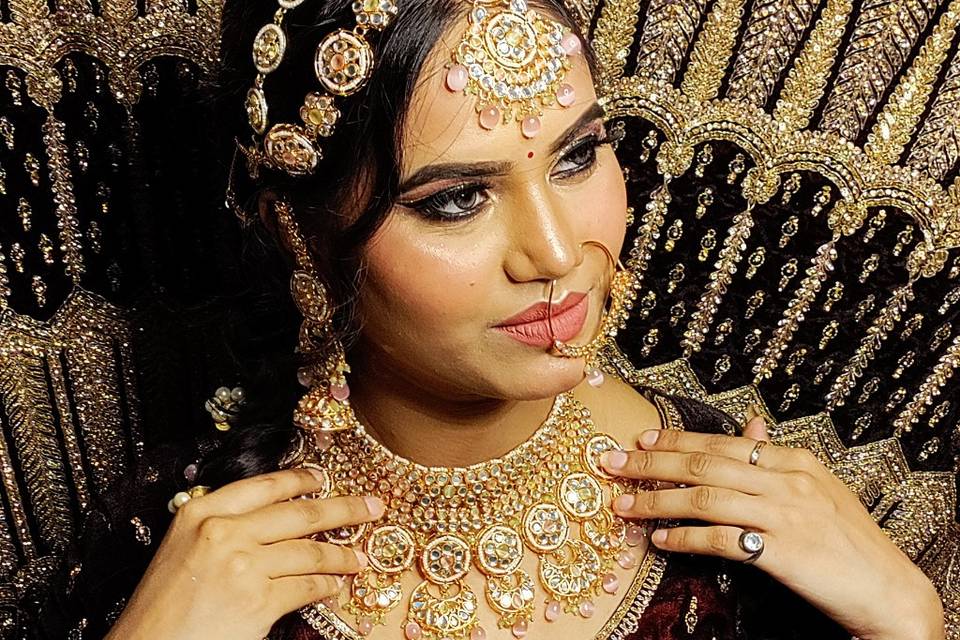 Bridal makeup