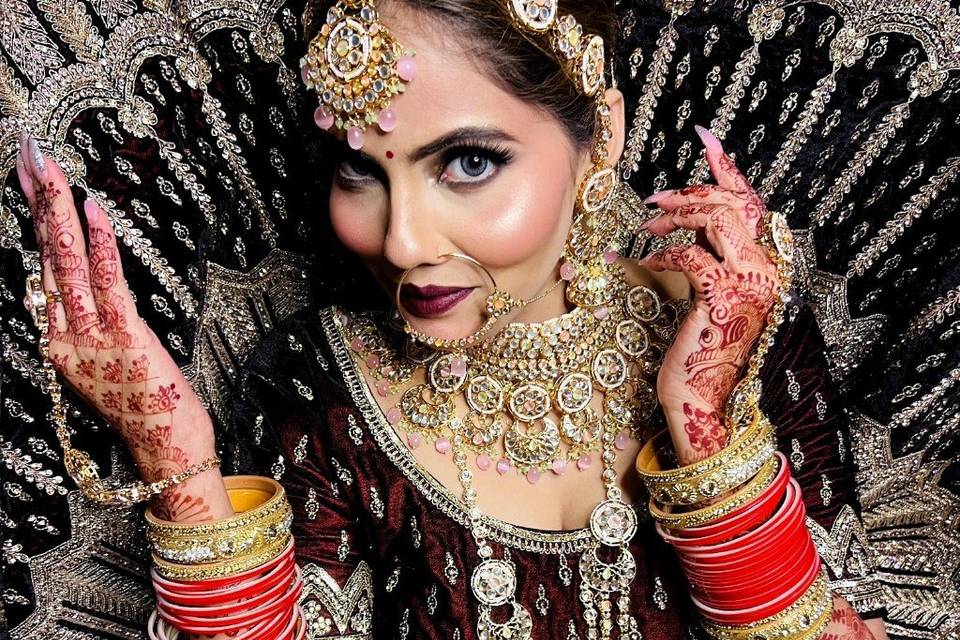 Bridal makeup