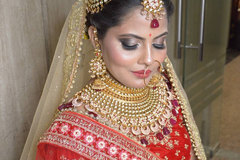 Bridal makeup