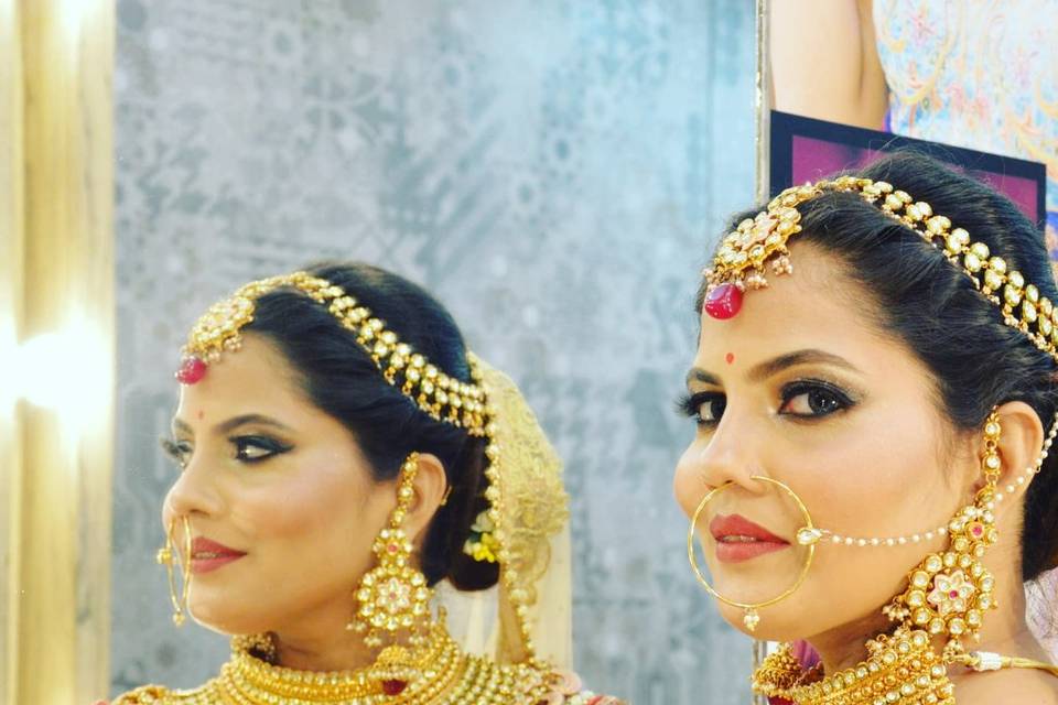 Bridal makeup