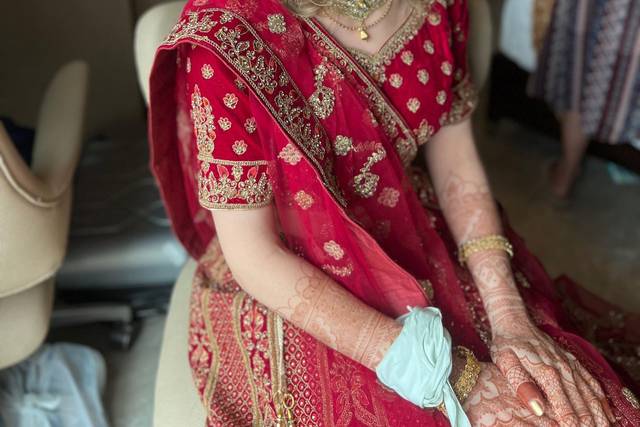 Bridal makeup