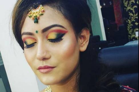 Bridal makeup