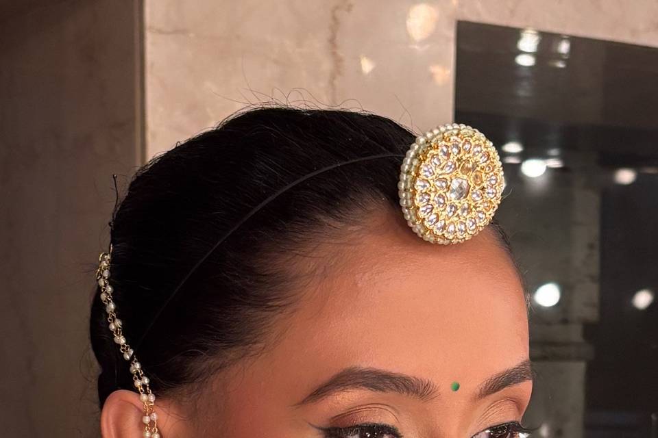 Bridal makeup
