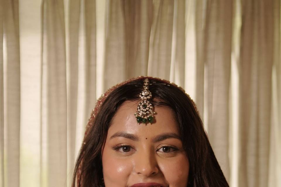 Bridal makeup