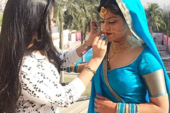 Bridal makeup