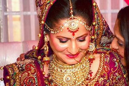 Bridal makeup