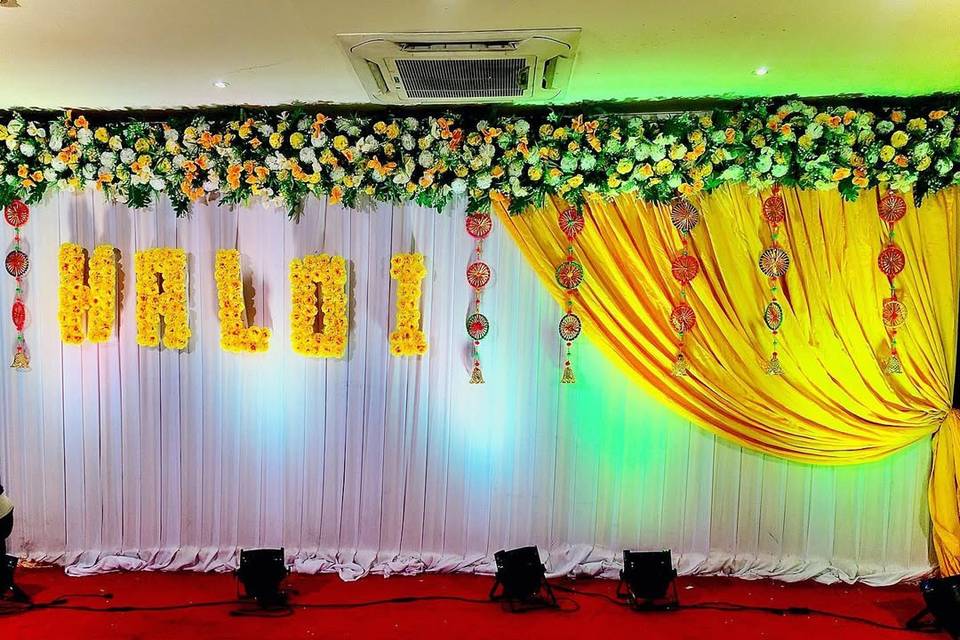 Haldi decor