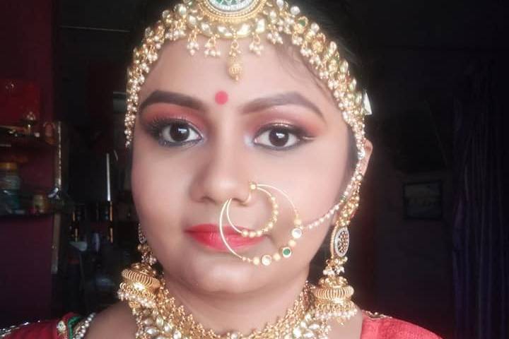 Bridal makeup