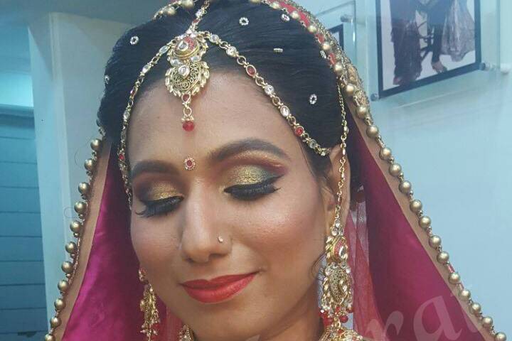 Bridal makeup