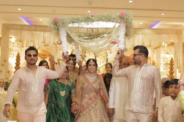 Bride's entry