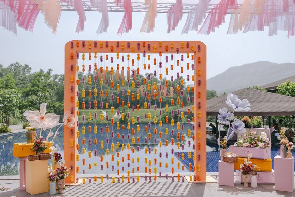 Haldi decor