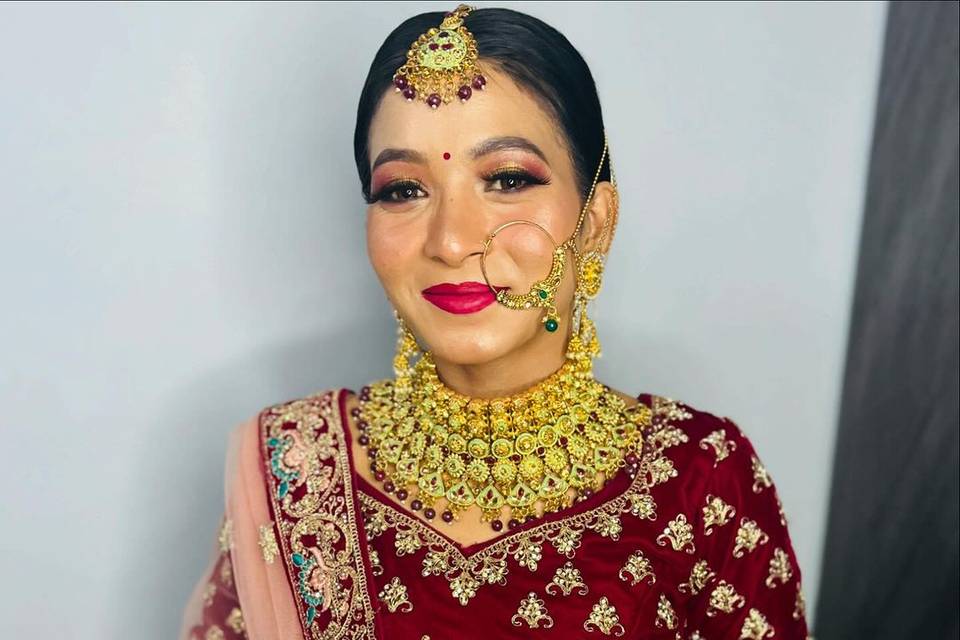 Bridal makeup