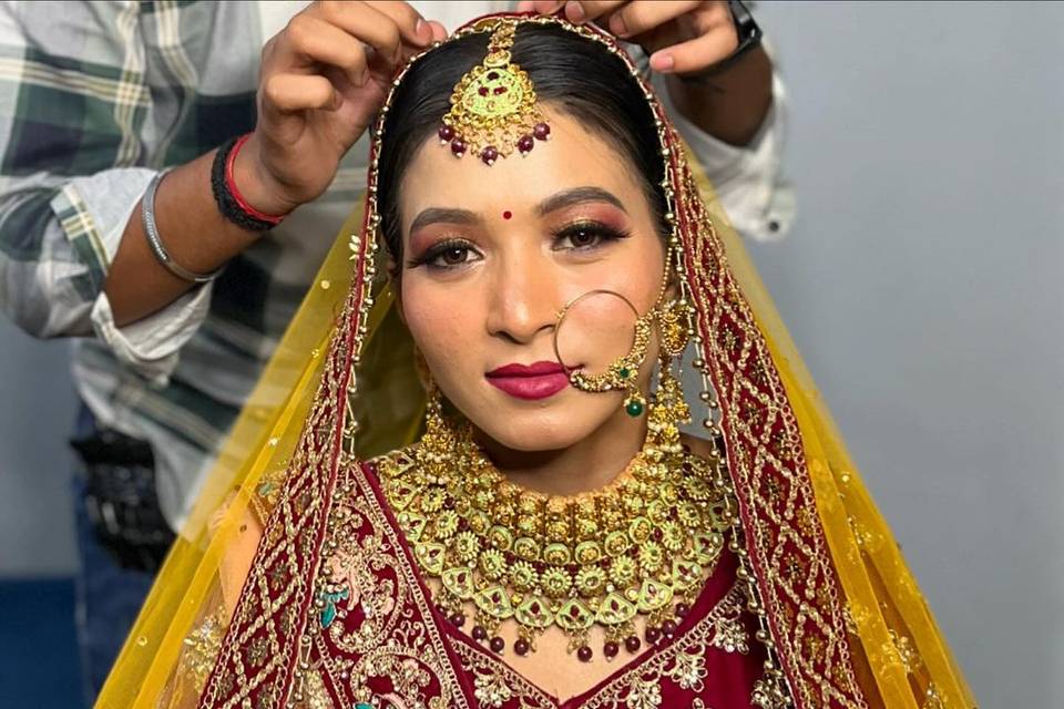 Bridal makeup