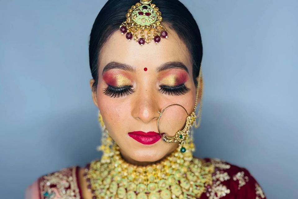 Bridal makeup