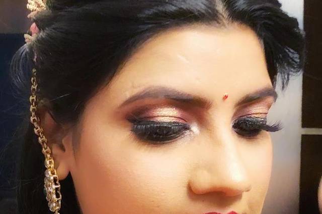 Bridal makeup