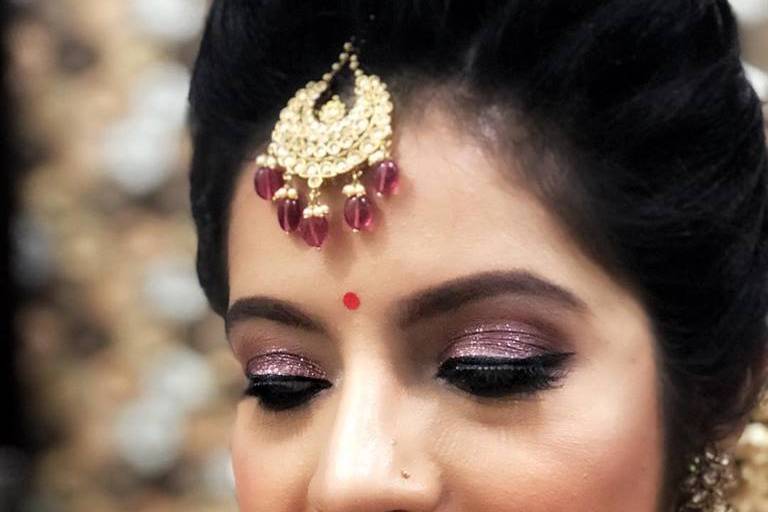 Bridal makeup