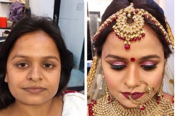 Bridal makeup