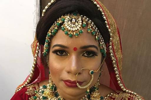 Bridal makeup