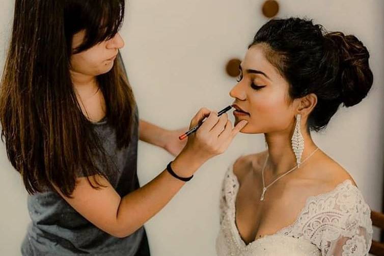 Bridal makeup