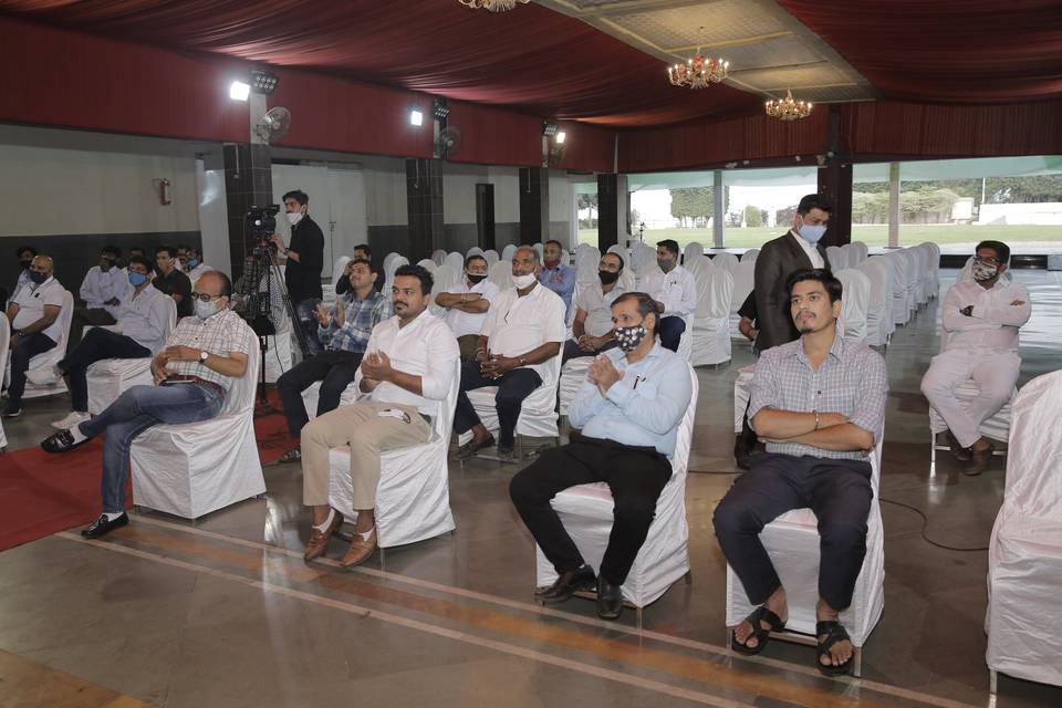 Corporate Meet  Covid Seating