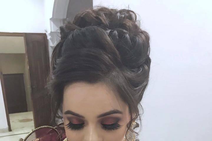 Bridal makeup