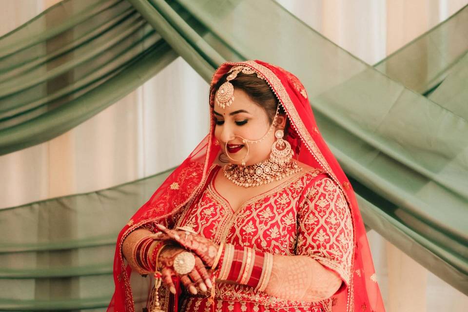 Bridal lehenga