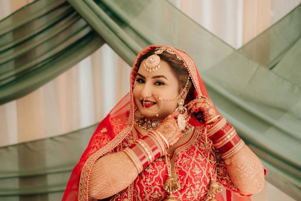 Bridal lehenga