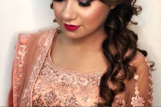 Bridal makeup