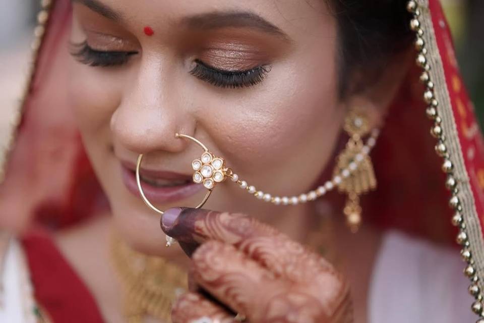 Bridal makeup