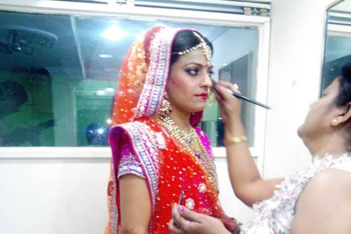 Bridal makeup