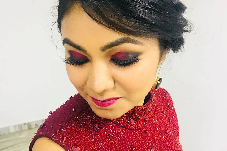 Bridal makeup