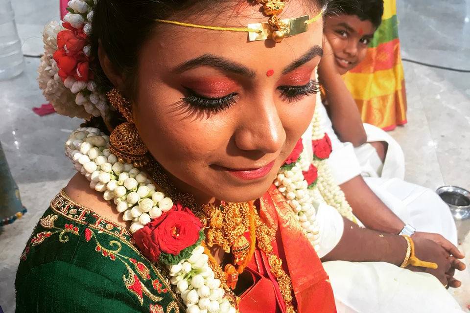 Bridal makeup