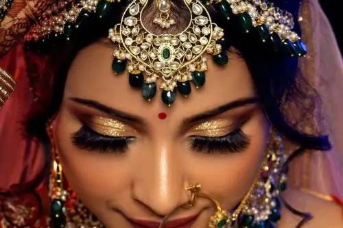 Bridal makeup