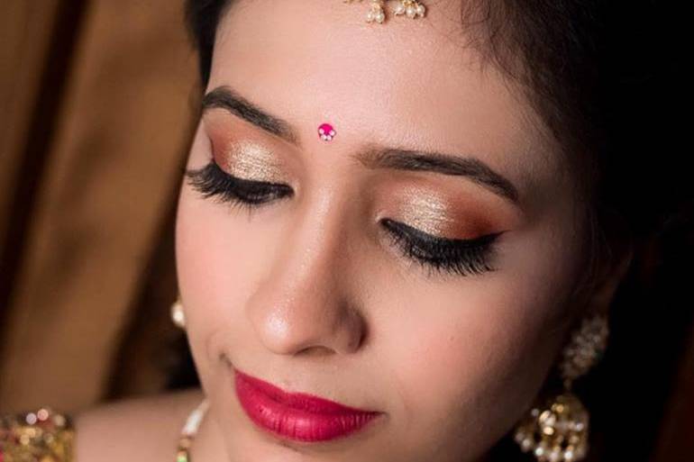 Bridal makeup