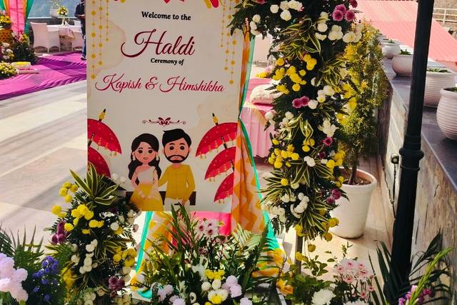 Haldi decor