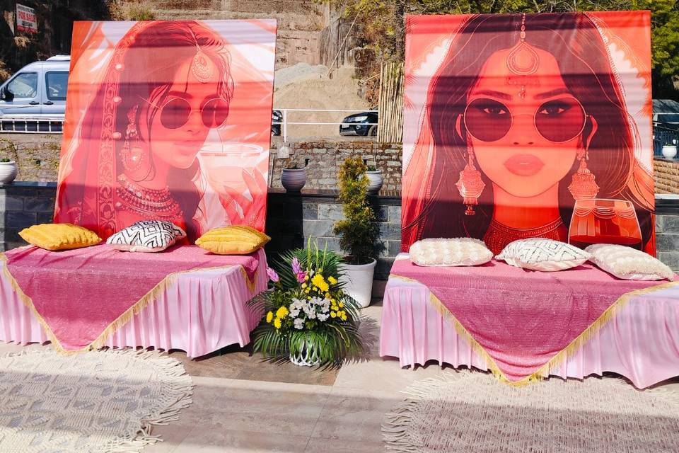 Haldi decor