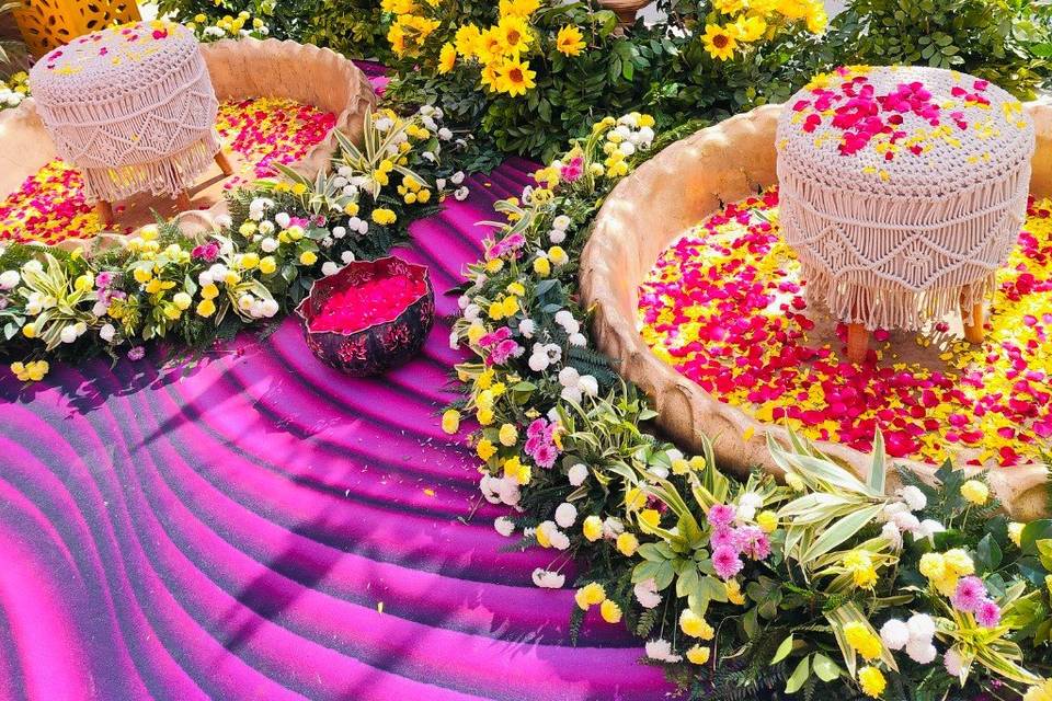 Haldi decor