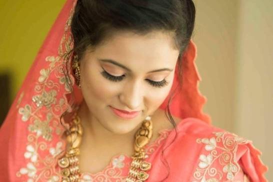 Bridal makeup