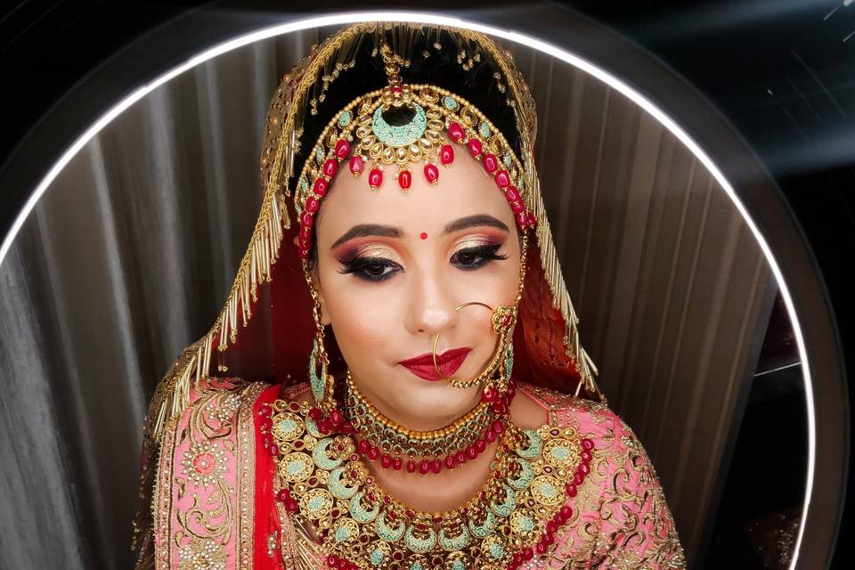 HD Bridal makeup